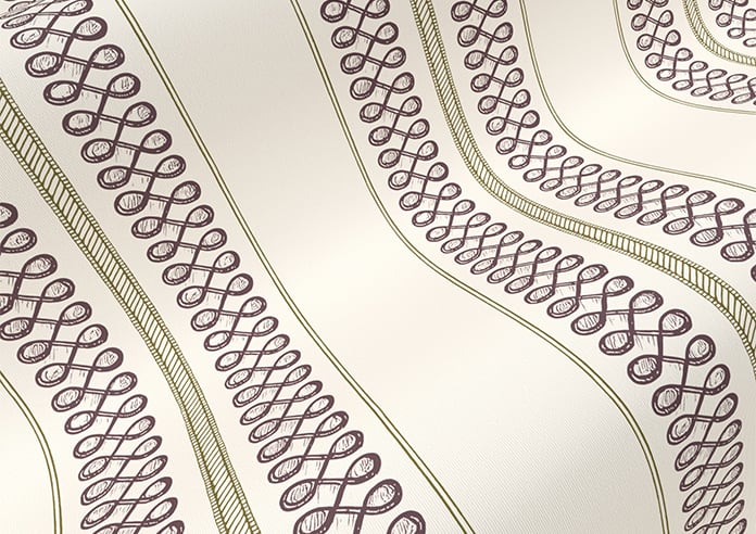 Noble Stripe, Scuffs - Twist&Fit Roller Blind - Image 4